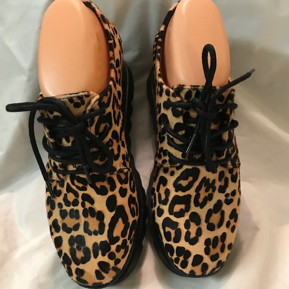 Cheetah Print wedges
